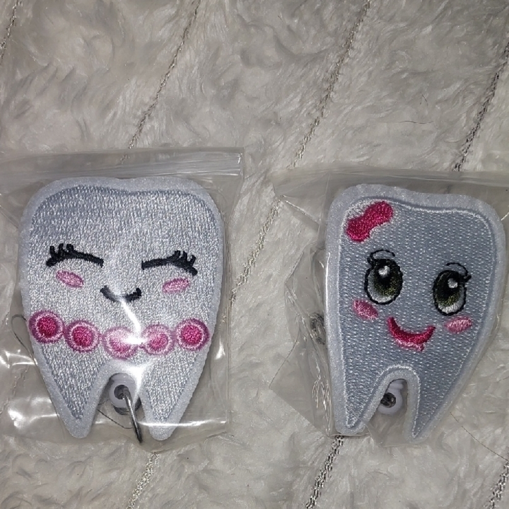 Tooth Dental Badge Reels